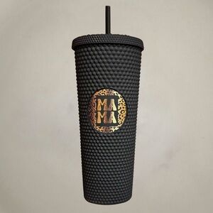 24oz Matte Black Studded Tumbler - Starbucks Inspired